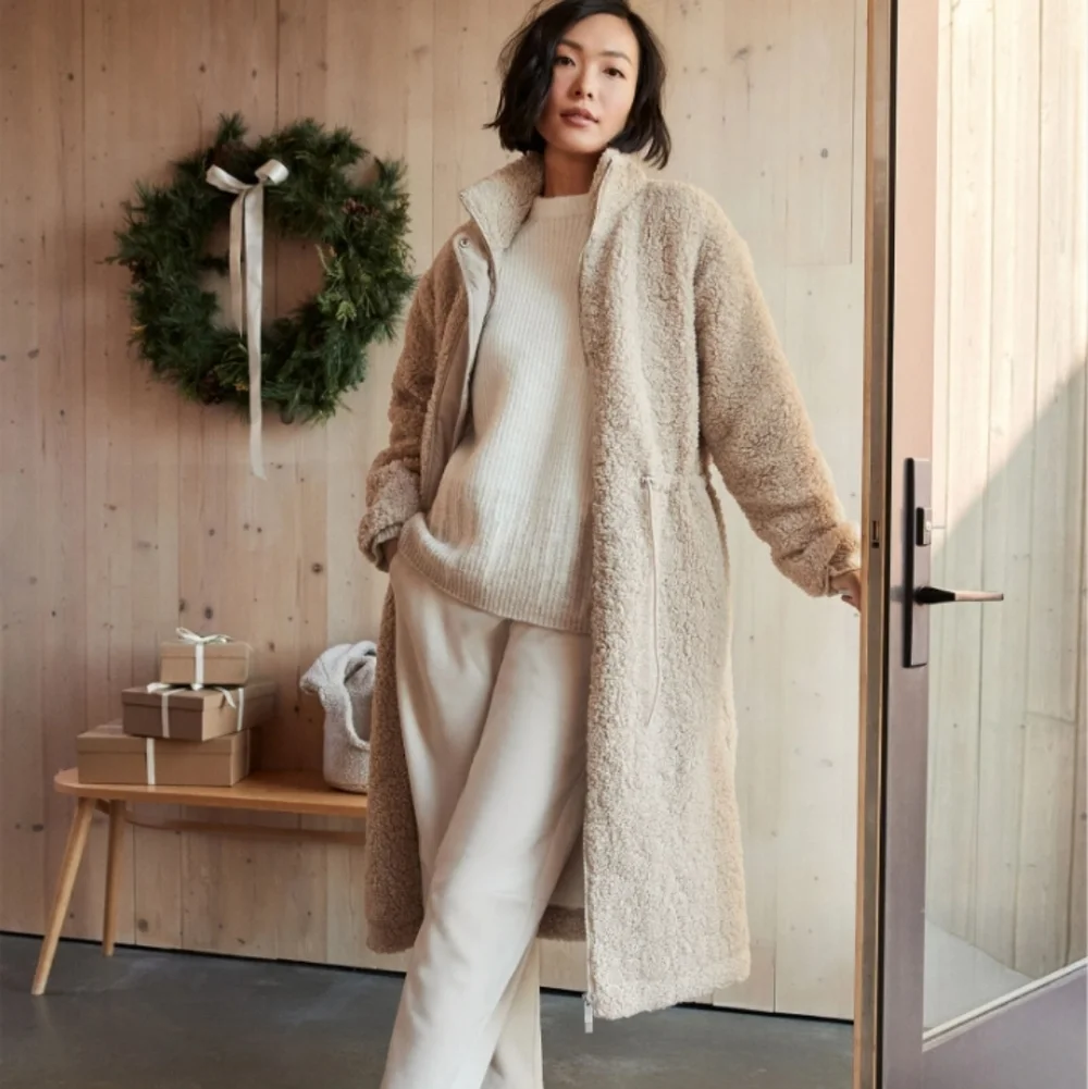 Cozy Cream Teddy Jacket - Picture 2 of 12